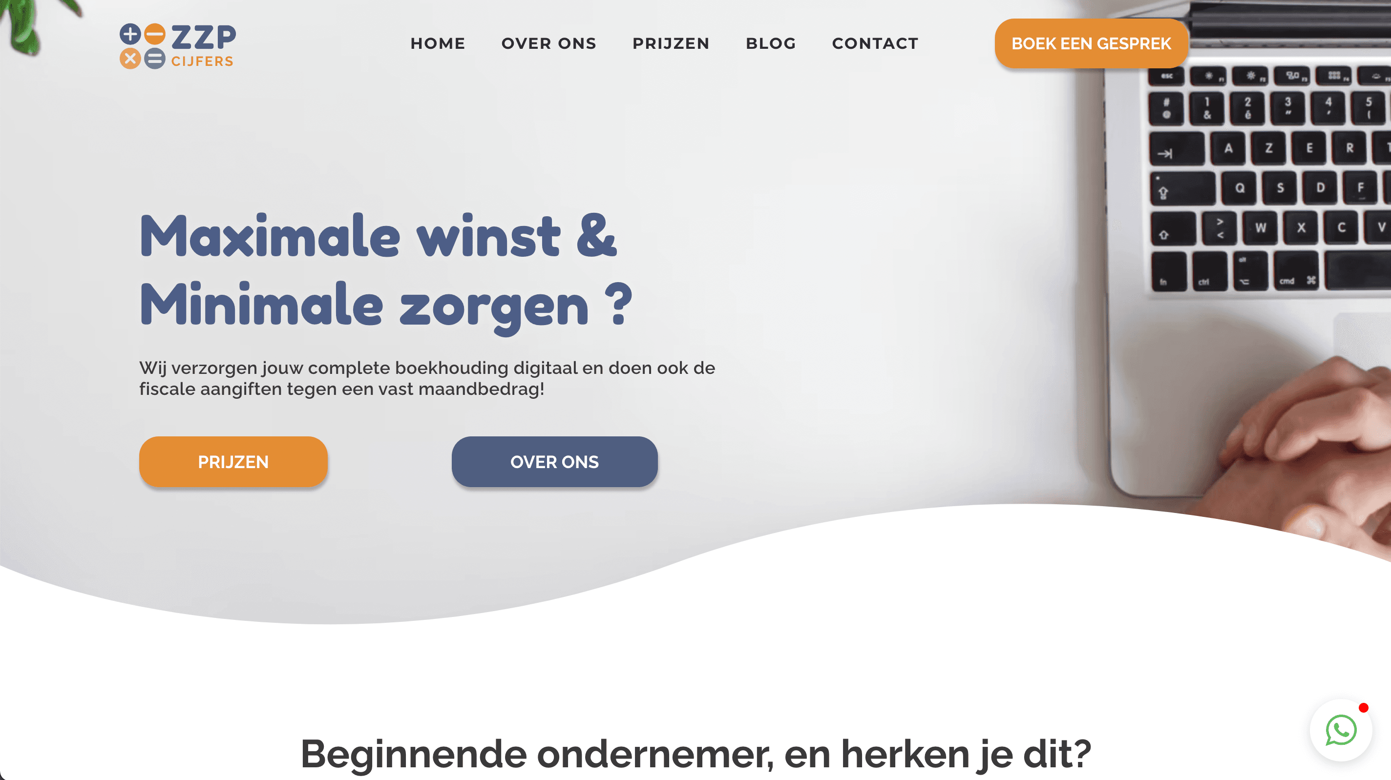 ZZP Cijfers by Weblyfe
