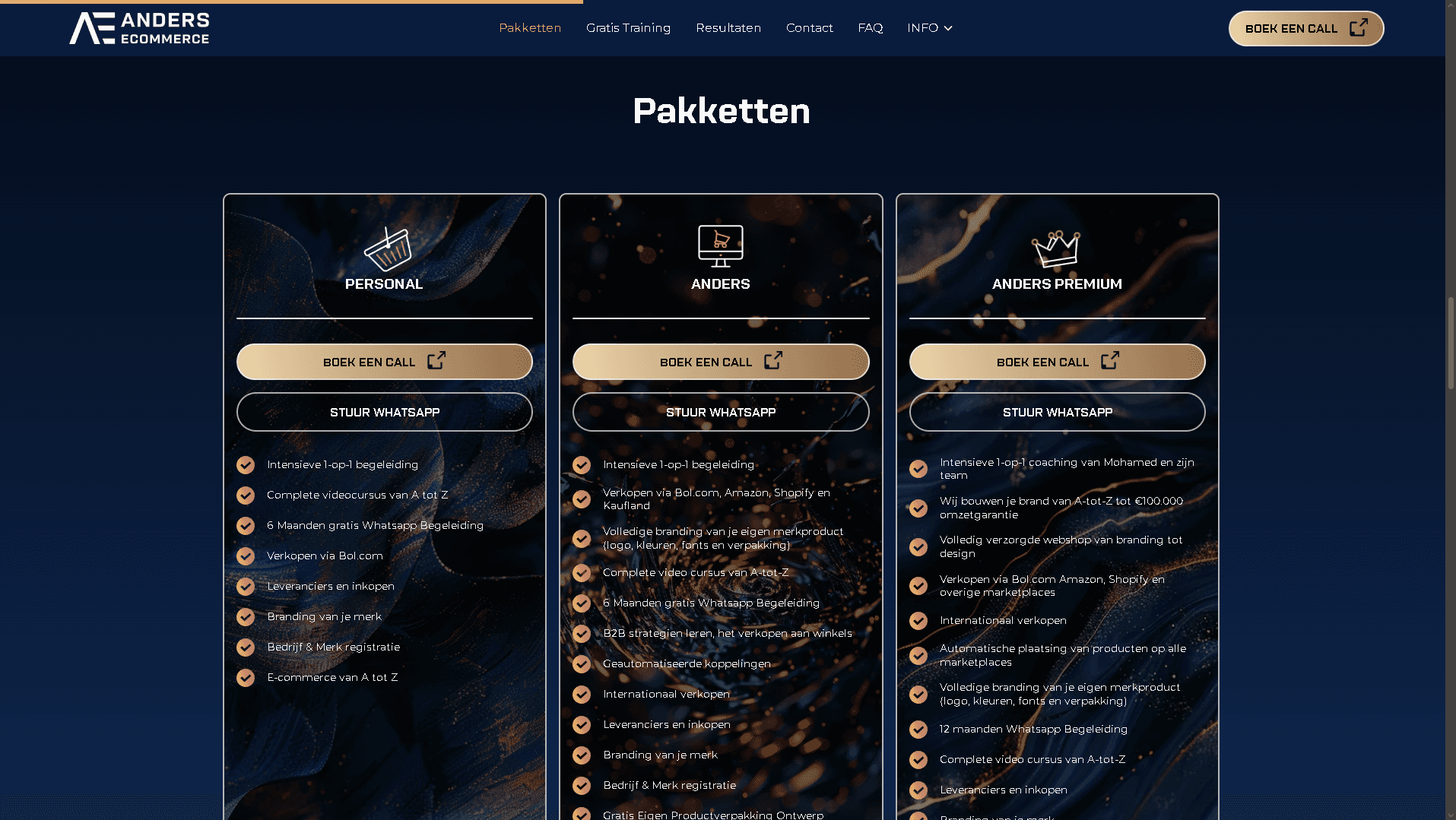 Anders Ecommerce project screenshot 3