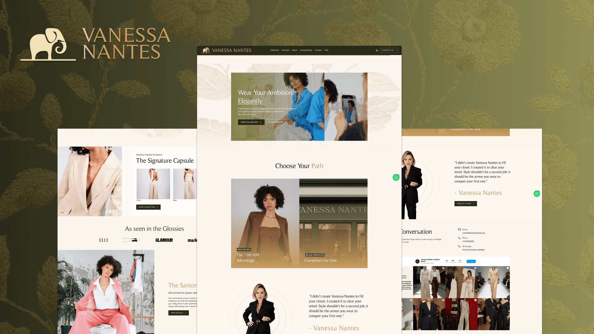 Vanessa Nantes case study by Weblyfe