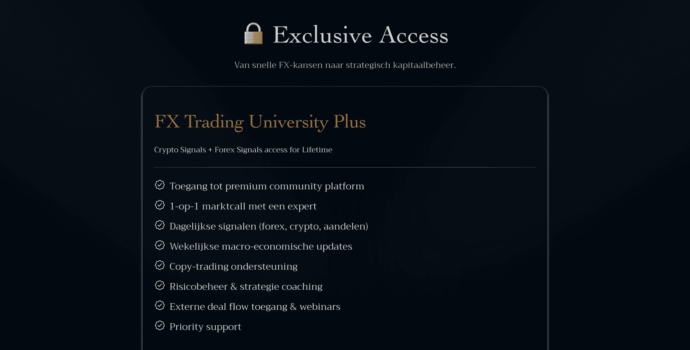 Fx Trading University