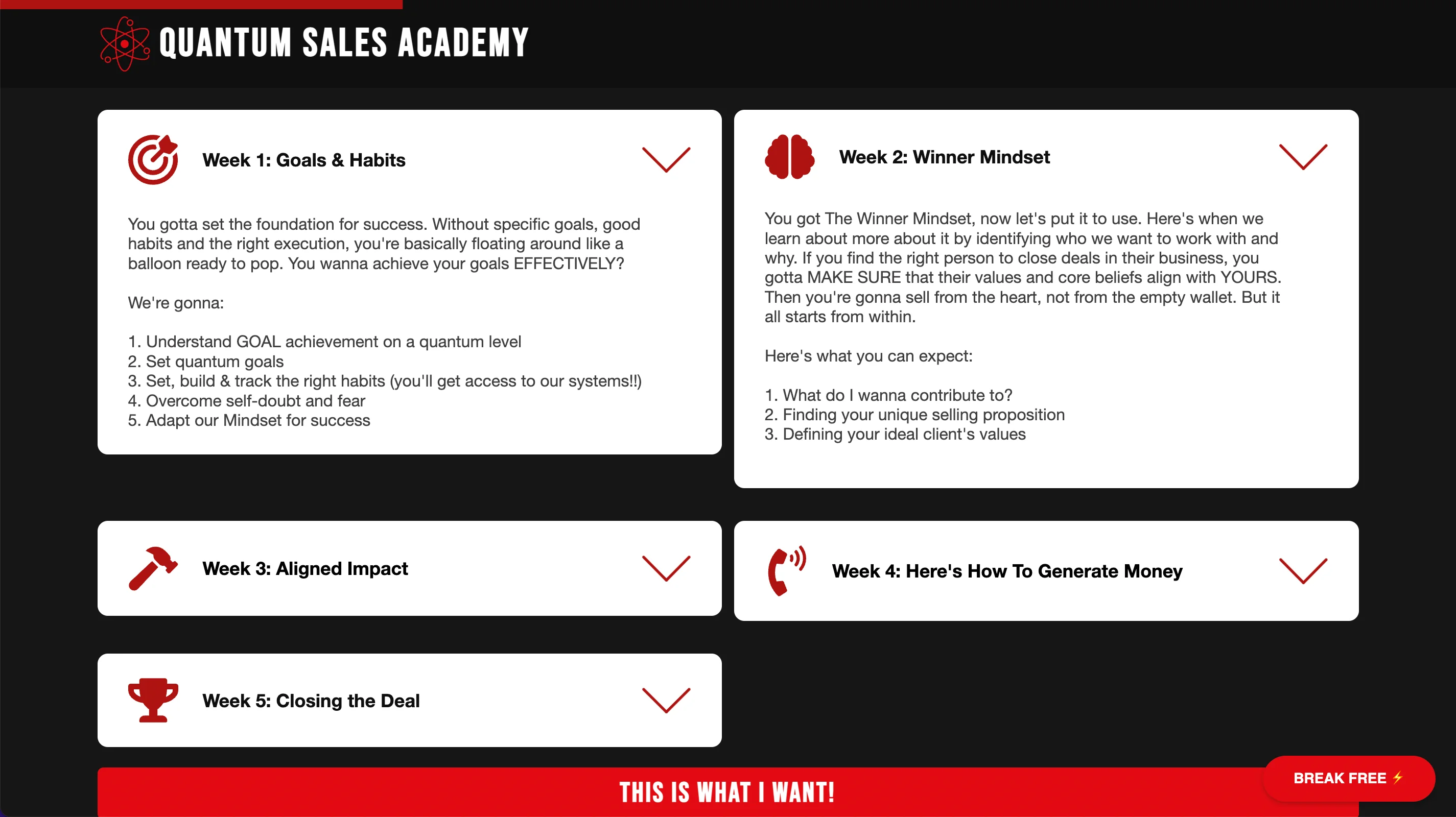 Quantum Sales Academy