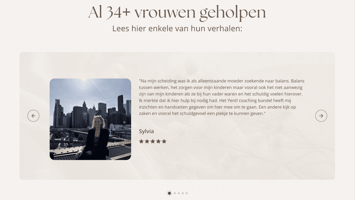 Yentl Coaching