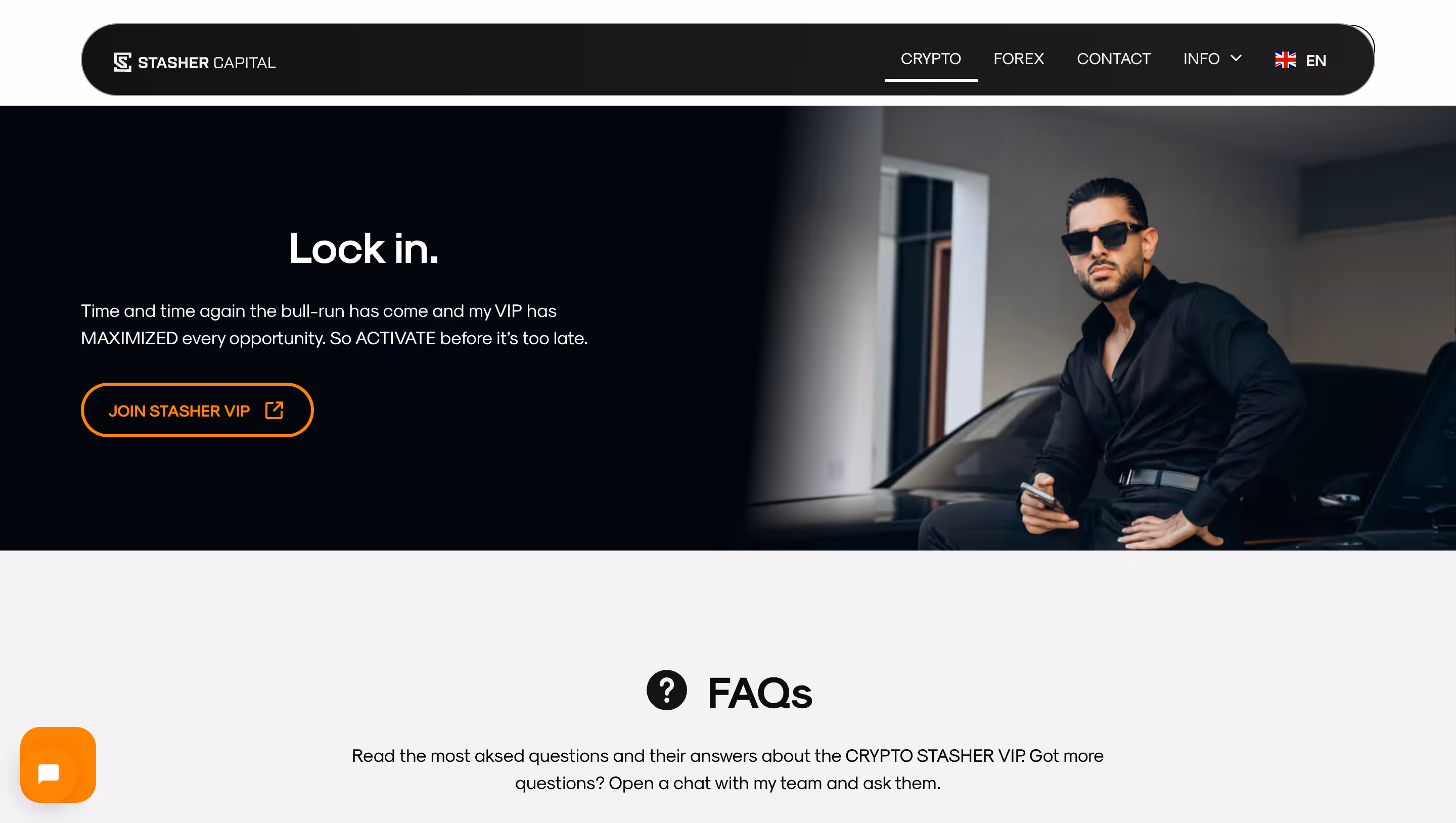 Stasher Capital project screenshot 3