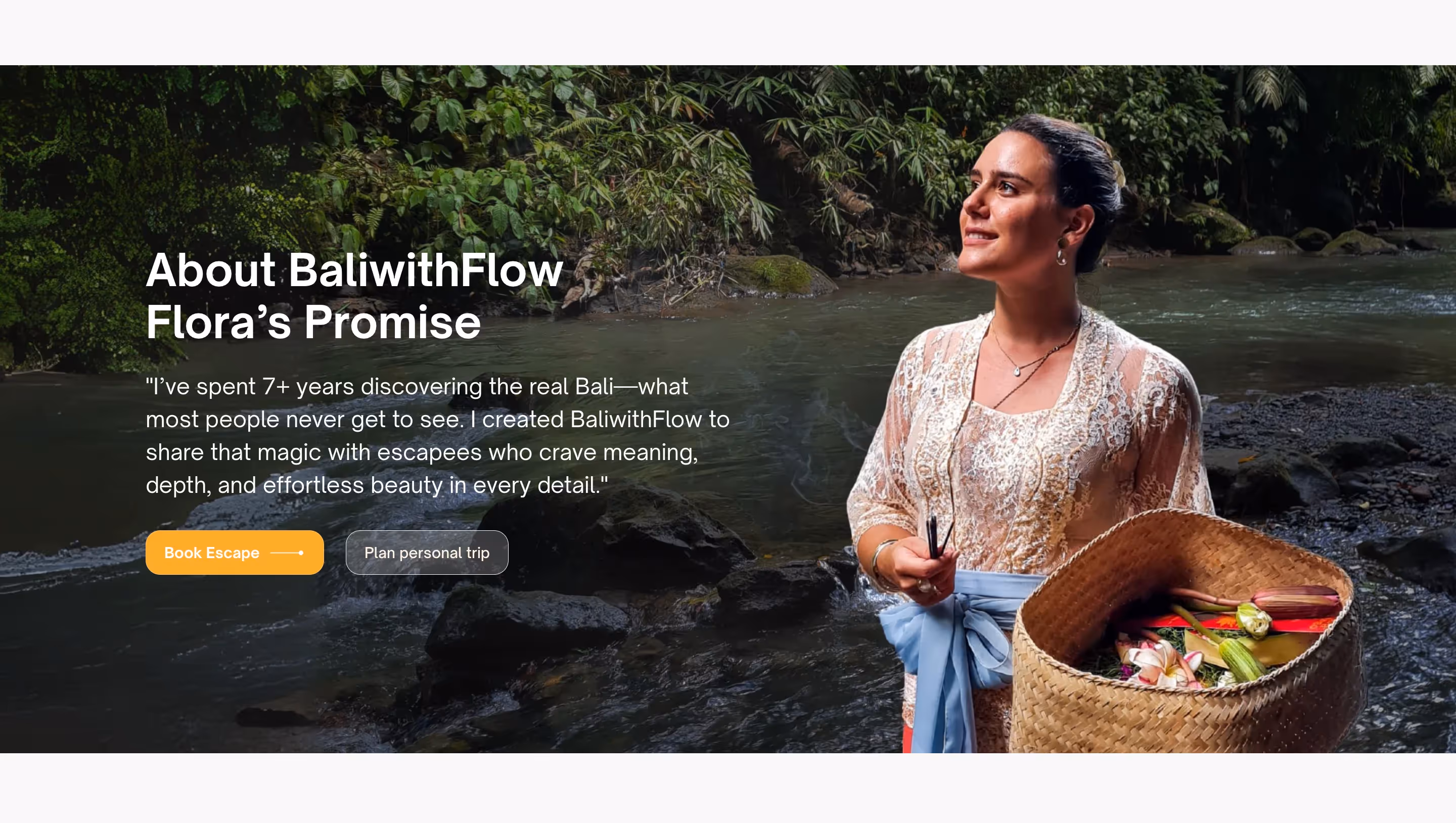BaliwithFlow project screenshot 3