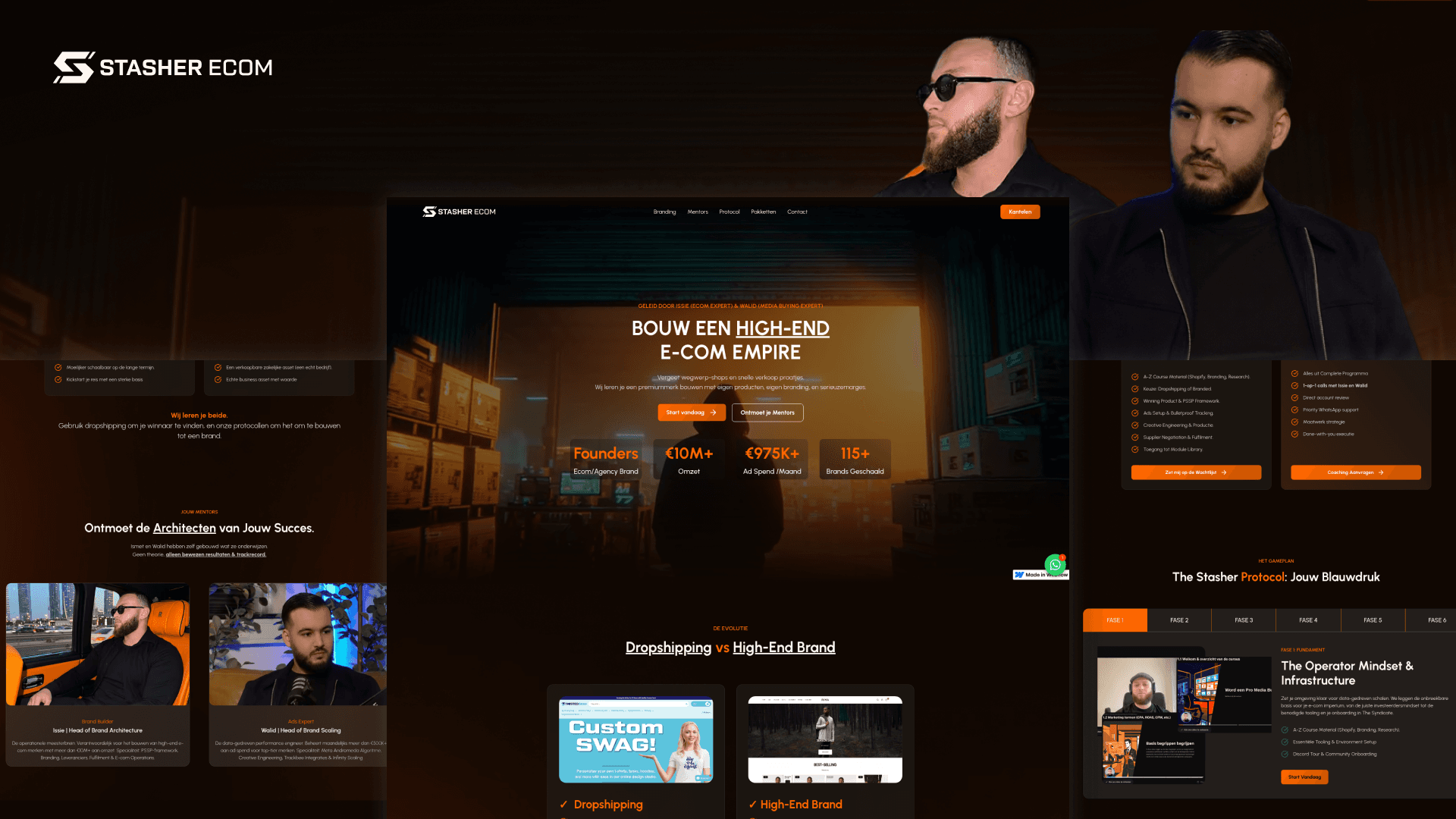 Stasher Ecom website by Weblyfe