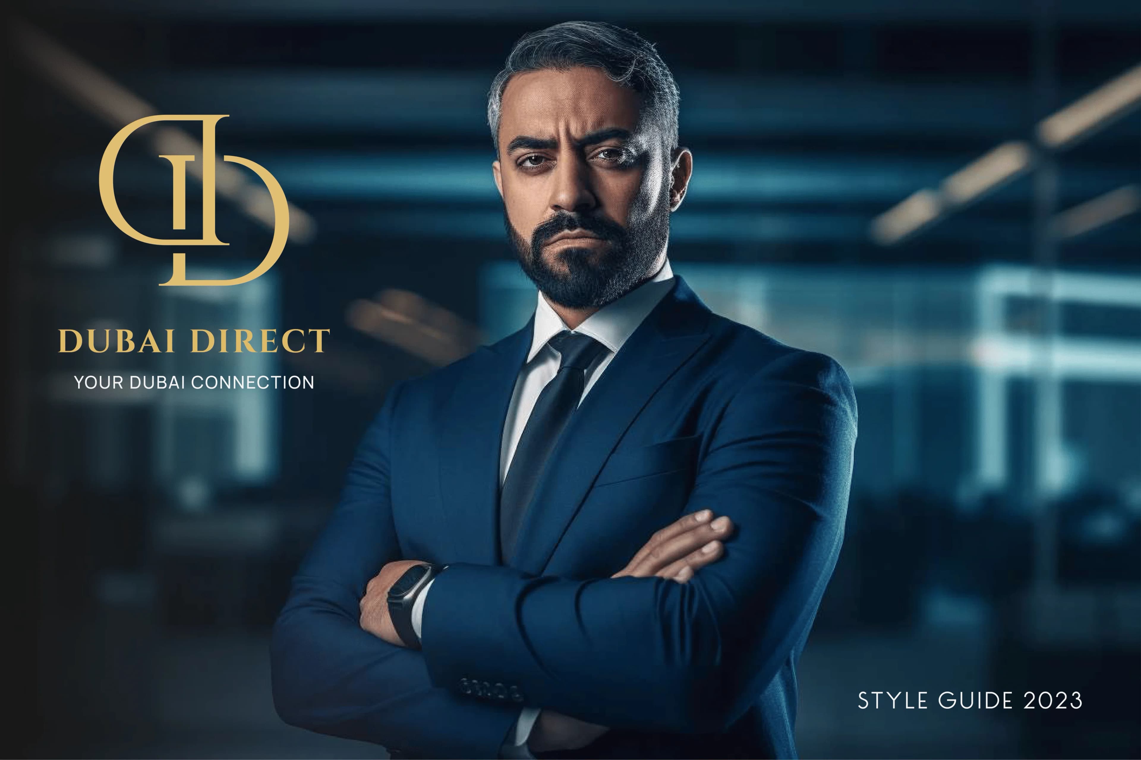Dubai Direct brand styleguide cover